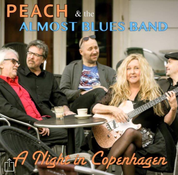 A Night in Copenhagen - CD by PEACH and the Almost Blues Band