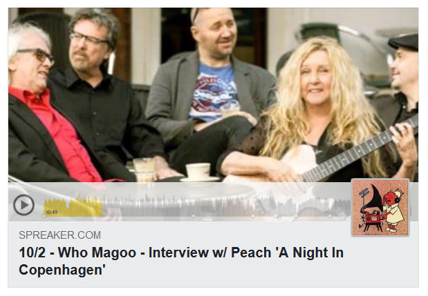 Who Magoo Music & Interview with PEACH - 03 OCT 2018