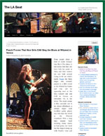 Peach Proves That Nice Girls CAN Sing the Blues at Witzend in Venice - The LA Beat Peach Proves That Nice Girls CAN Sing the Blues at Witzend in Venice - The LA Beat
