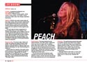 Music Connection Live Reviews PEACH at WitZend